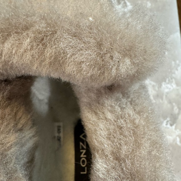 Women's Tan Fur-Lined Ankle Booties - Picture 6 of 9